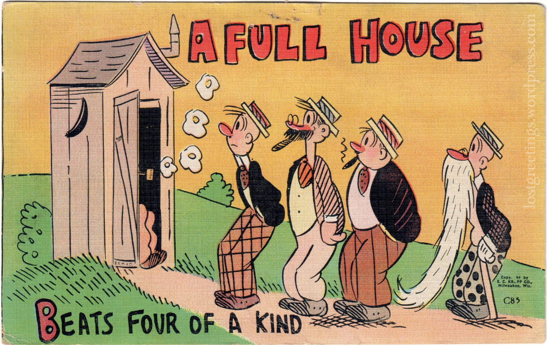 1943 Comic Postcard image - Watsonville California lg