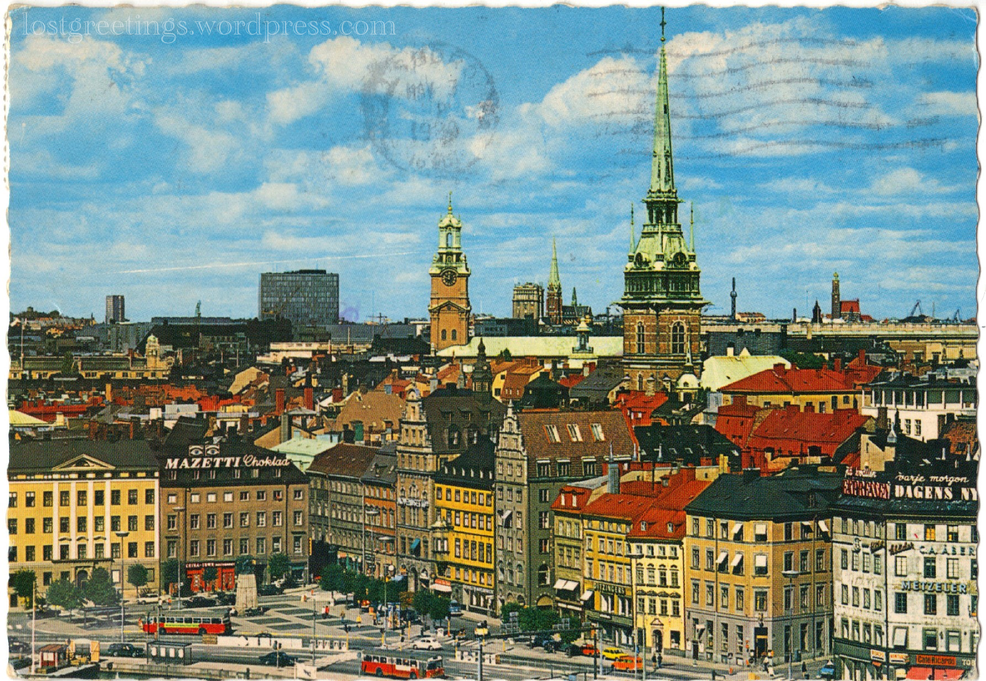 Stockholm Postcard 1990 image lg