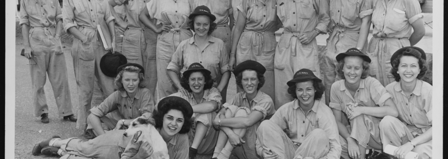 First Class of WAVES, Norman, Oklahoma 1943