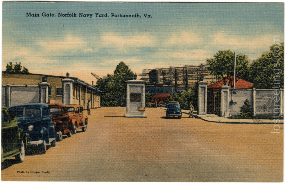 Salisbury, MD 1942 Norfolk Navy Yard Portsmouth image lg